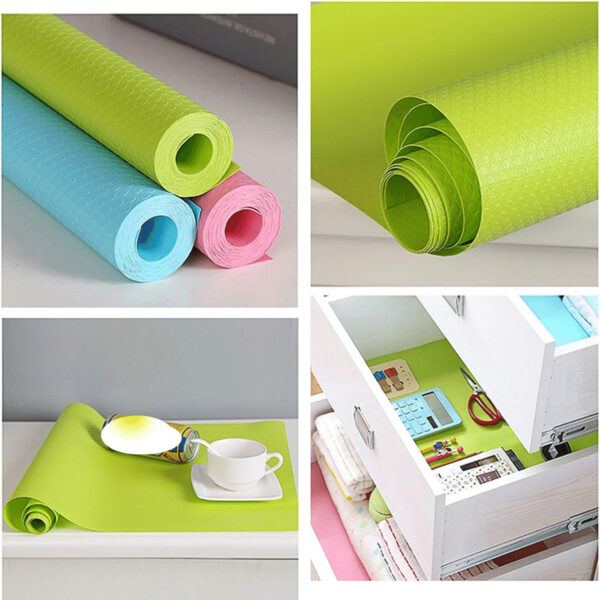 fridge mat - washable mat for kitchen - waterproof fridge mat - water proof mats for kitchen - table - cabinet - drawer -dinning table