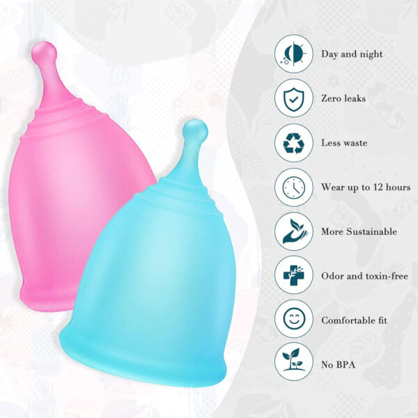 Mensis Cup - Menstrual Cup For Period - Mensis Cup - Menstrual cup for women best quality mensural cup - Image 4