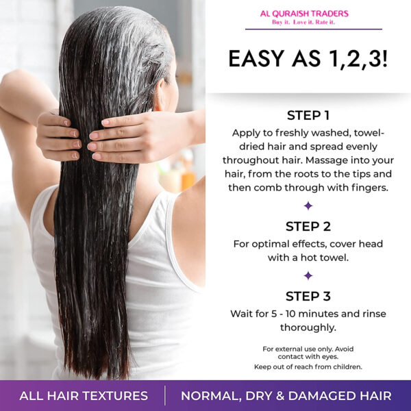 keratin hair mask - Keratin Hair Mask - Professional Treatment for Hair Repair, Nourishment & Beauty - Image 3