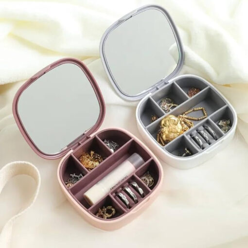 Necklace organizer - jewellery organizer - Jewellery Box - Mini Travel Jewellery Boxes Case - jewellery box for girls