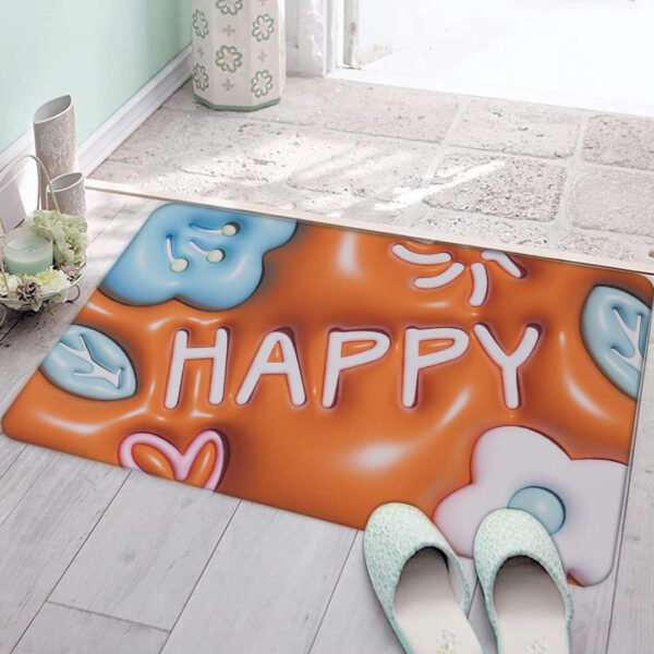 Bathroom Mat - 3D Mat - Digital Mat - 3D PRINTED SOFT MAT High quality Bathroom mat Water absorbing Mats for Bathroom Non slip Carpet for washroom - Image 10