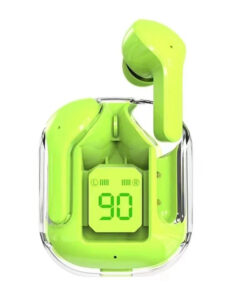 Air31 Earbuds Wireless | Crystal Transparent Bluetooth 5.3 | LED Digital Display Airpods