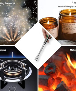 USB Rechargeable Flameless Arc Lighter Flexible & Windproof for Candles, Hiking, Camping, Kitchen, Fireplaces