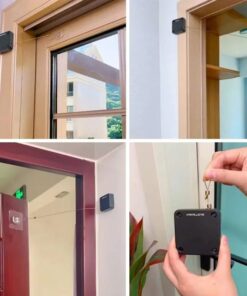 Portable Automatic Door Closer –|Punch-Free, Self-Closing with Pull Force