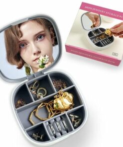 Necklace Organizer | Jewellery Box with Mirror