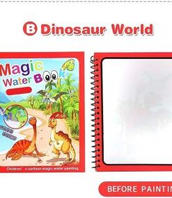 Magic Colouring Book with Water Pen | Mess-Free Fun for Kids