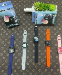 i10 Pro Max Smart Watch Series 9 – Bluetooth Calling, HD Display, Fitness & Health Tracker | Random Colors