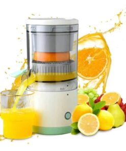 Portable Electric Citrus Juicer | USB Rechargeable, Hands-Free Orange & Lemon Juice Extractor, Easy to Clean