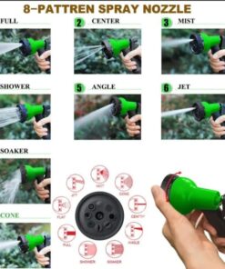 Magic Expandable Hose Pipe 50FT | Lightweight, Tangle-Free with 7-Mode Spray Gun