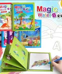Magic Water Book + 6.5-Inch Multi-Color LCD Electronic Writing Tablet | Top Quality
