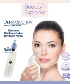 Blackhead Removal Machine | Derma Suction 3 In 1 Black Head Remover Machine | Acne Pimple Pore Cleaner Vacuum Suction Tool
