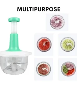 1.5 Liter | Manual Hand Push Chopper & Multifunctional Mixer