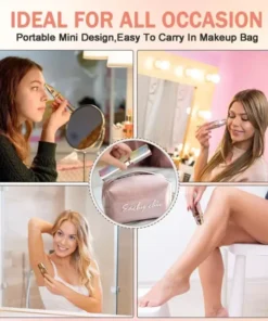 Flawless 2-in-1 Eyebrow Trimmer | Rechargeable Hair Remover with USB Charging Cable and Cleaning Brush