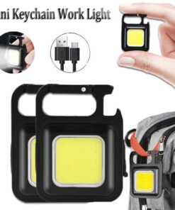Portable Keychain Light | 500 Lumens Mini COB LED